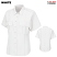 White - Horace Small Men's Sentry Plus Short Sleeve Shirt With Zipper # HS1249