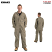 Khaki - Berne Unlined Flame Resistant Coverall #FRC04KH