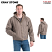 Gray Stone - Berne Men's Sanded Sherpa Lined Hooded Work Jacket #HJ626GSN