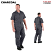 Charcoal - Berne Men's Poplin Short Sleeve Coverall #P700CH