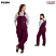 Plum - Berne Ladies Washed Insulated Bib Overall #WB515PLM