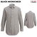 Black Microcheck - Edwards 1972 Point Grey Long Sleeve Shirt #1972-915