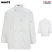 White - Edwards Casual Full Cut Chef Coat #3300-000