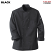 Black - Chef Designs Ten-Button Chef Coat #0425BK