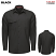 Black - Red Kap TSM4 Men's Cooling Long Sleeve Work Shirt #TSM4BK