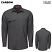 Carbon - Red Kap TSM4 Men's Cooling Long Sleeve Work Shirt #TSM4CN