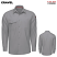 Gravel - Red Kap TSM4 Men's Cooling Long Sleeve Work Shirt #TSM4GV