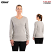 Gray - Berne BSW43 Women's Heavyweight Rib-Knit Long Sleeve Henley #BSW43GY