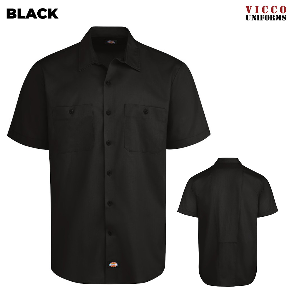 Dickies LS516 Men's Industrial WorkTech Performance Shirt - Short ...