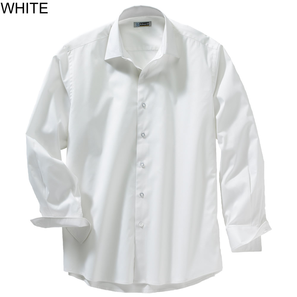 Edwards Men's Long Sleeve Spread Collar Dress Shirt - 1033