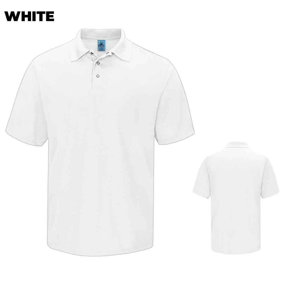 Download Red Kap SK24 Men's Polo Shirt - Short Sleeve Spun ...