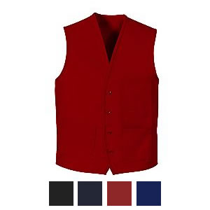 Chef Designs 1360 V-Neck Button Front Vest