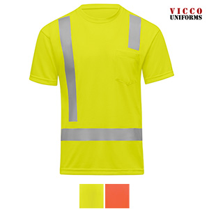 Red Kap SK07 Hi-Visibility Performance Core Tee - Short Sleeve Unisex