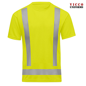 Red Kap SK57 High Visibility Performance Core T-Shirt - Short Sleeve Unisex