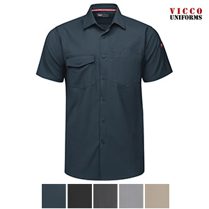 Red Kap TSM2 Men's Cooling Work Shirt - Short Sleeve