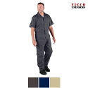 Berne Poplin Short Sleeve Coverall - P700