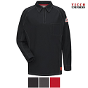 Bulwark QT12 - Men's iQ Series Comfort Knit Polo - Flame Resistant Long Sleeve